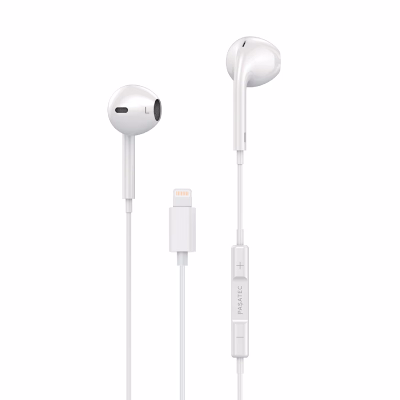 RAVE Series Lightinig Wired Earphones - White